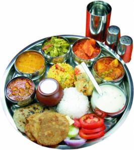 traditional indian meal