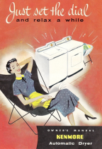 Vintage 1950s home appliance advertisement - Washing Machine